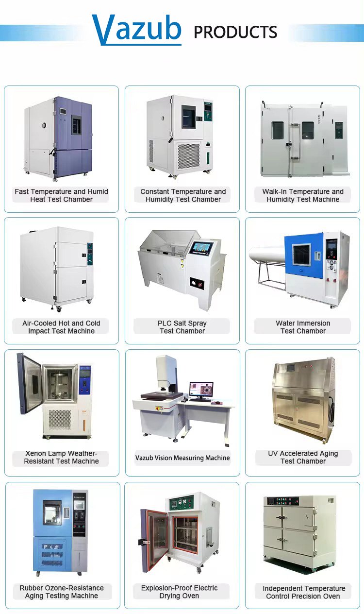 Vazub -70℃~+150℃ laboratorio simulato clima programmabile temperatura e umidità controllo prova camera clima produttore