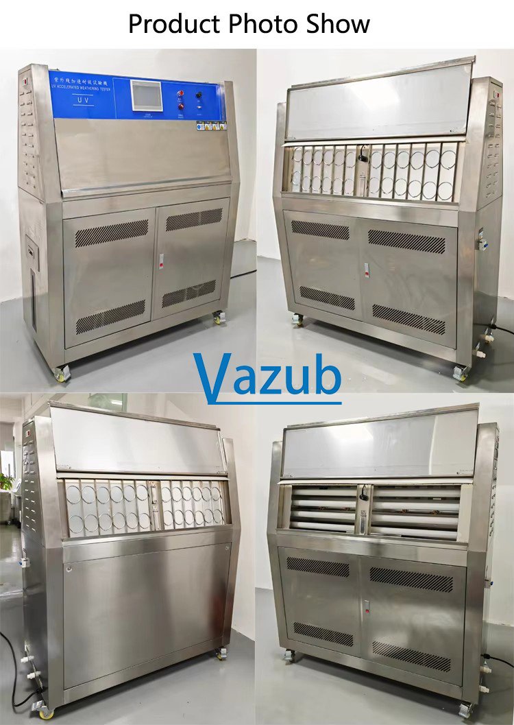 ASTM D1148 ASTM D4329 ISO 11507 Lab UVA Lamp UV Aging Test Chamber Plastic Ultraviolet UV Accelerated Weathering Test Chamber