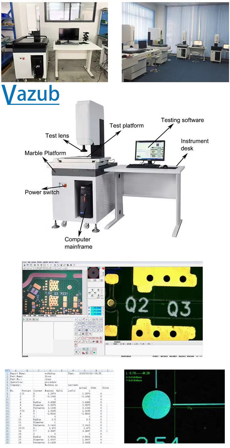 Factory Price Digital VMM Vision Inspection System 2D Optical Video Measuring Machine Manufacturer